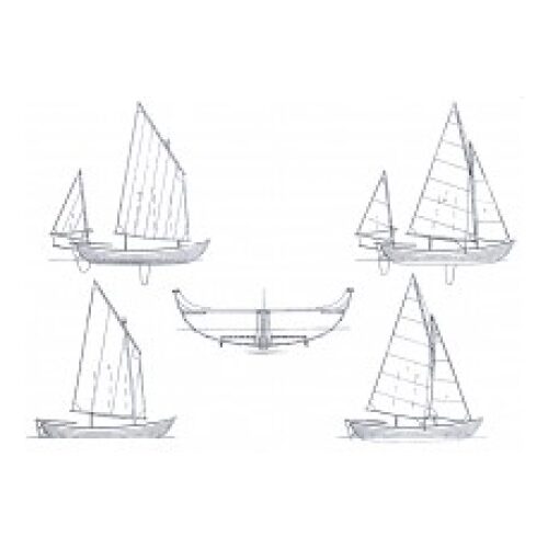 Double-ended beach boats